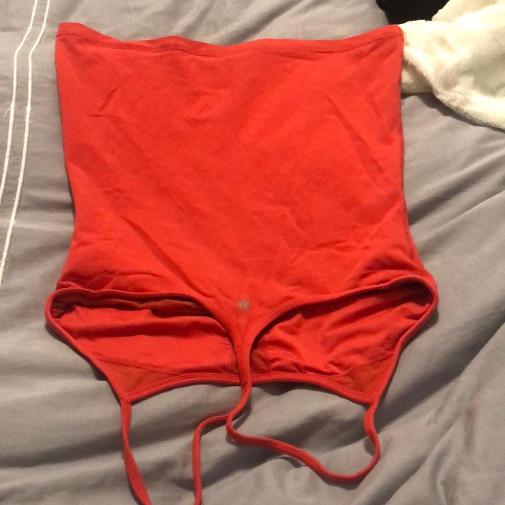 Lululemon y-tank coral color size 8